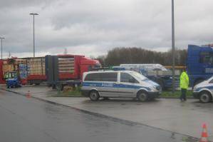 Be- und entladen Sie Ihre Lkw's in Kassel mit einem blauen Gabelstapler aus unserem Verleih.