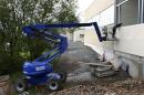 Die maximale Arbeitsh&ouml;he von 17,65 m wird in diesem Arbeitsschritt noch nicht ben&ouml;tigt.