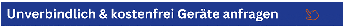 Blauer Call-to-Action Button von BEYER-Mietservice
