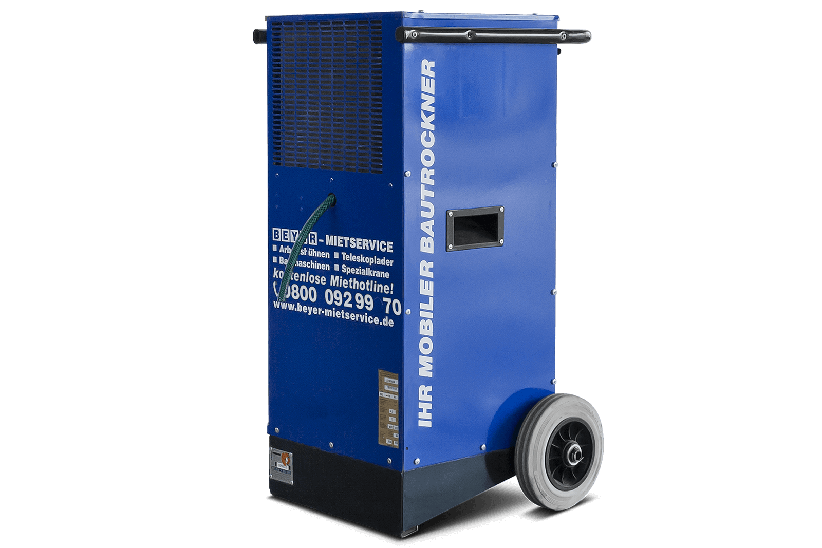 Bautrockner 60 l bei BeyerMietservice mieten