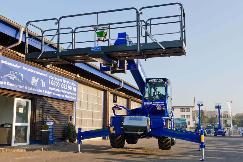 Arbeitsbühnen bis zu 1.000 kg Tragkraft