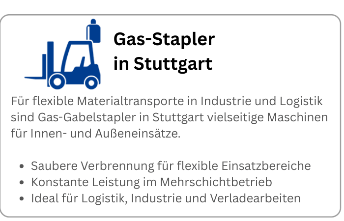 BEYER Infografik über Gas-Stapler zur Miete in Stuttgart
