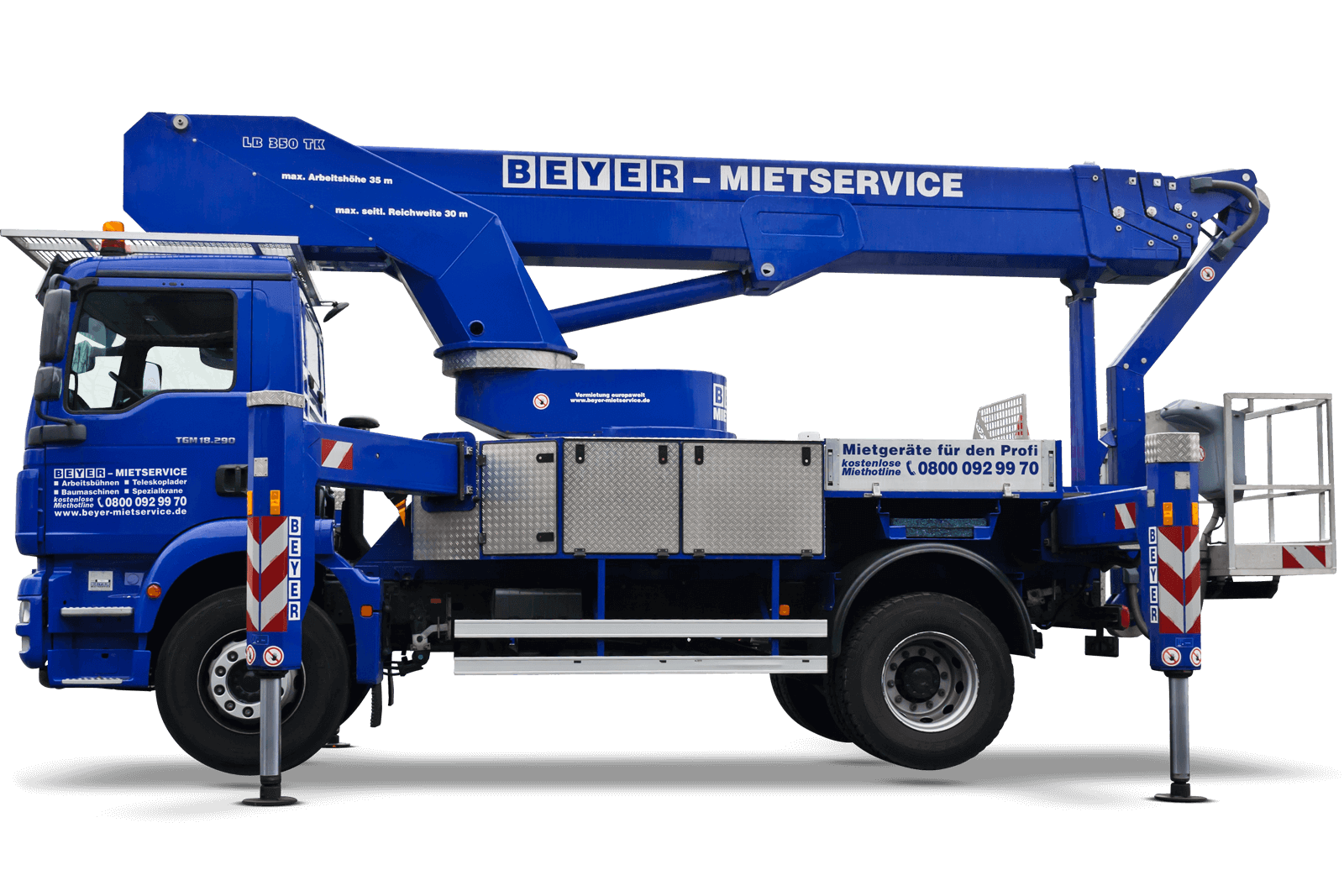 LKW-Arbeitsbühnen Mieten