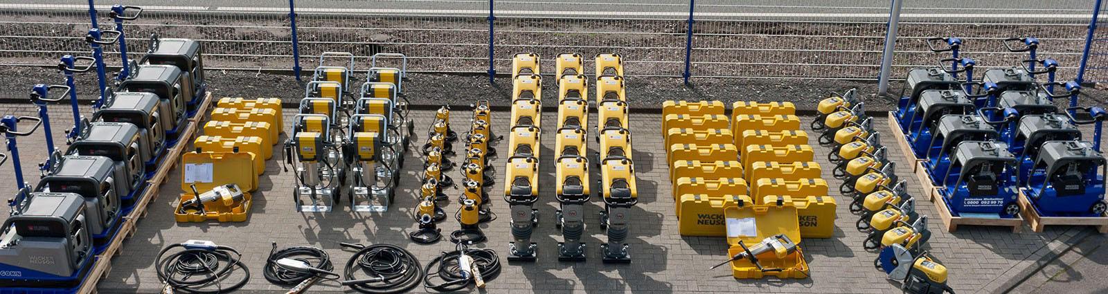 Baugeräteübersicht Wacker Neuson