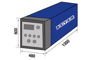 Abmessungen Anbauwerkzeug Twin-Energy-System TSR 2780 NK Plus