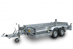 Gesamtansicht Absenkanhänger 3.500 kg zul. Gesamtgewicht