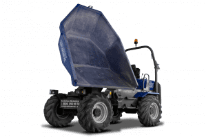 Allraddumper mit gekippter Mulde