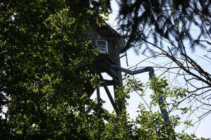 BEYER LKW-Arbeitsbühne bei Arbeiten an Aussichtsturm