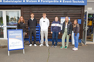 Azubi-Workshop 2025 zum Ausbildungsstart bei BEYER-Mietservice