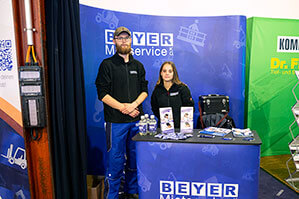 BEYER-Messestand 2025 auf Azubi Messe in Windeck
