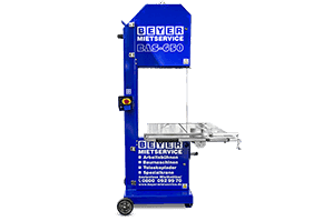 Bandsäge mit 650 mm Schnitthöhe von vorne