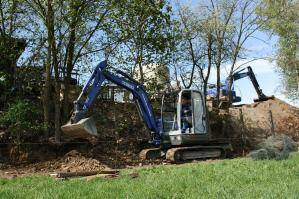 Bagger und Baumaschinen von BEYER für Projekte in Oldenburg mieten