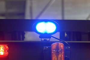 Blue Spot bei Staplern aus der BEYER Kategorie B(l)au-schlau