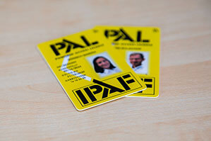 IPAF-Pal Card aus der BEYER-Kategorie B(l)au-schlau