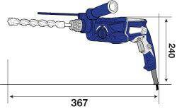 Bohrmeisselhammer 2,8 KG