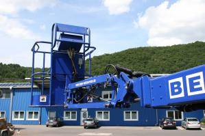 3D-Korb einer Gelenkteleskopbühne