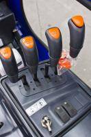 Detailaufnahme Joysticks von Dieselstapler aus der BEYER-Vermietung