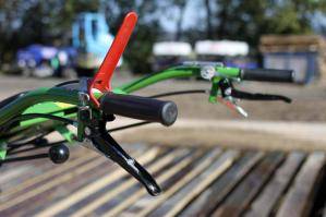 Detailaufnahme von Agria Einachsschlepper von BEYER-Mietservice