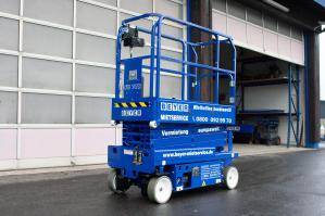 8 m Scherenhebebühne mit Elektroantrieb von BEYER-Mietservice