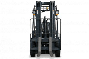 Vorderansicht von Dieselstapler FS 35 mit 4,38 m Hubhöhe