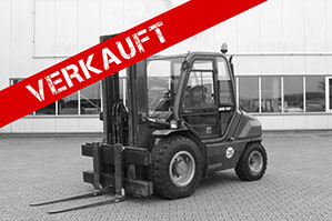 Geländestapler Manitou MSI 50 von BEYER-Mietservice verkauft