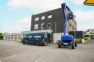 BEYER Gelenkteleskopbühne bei Wissener Feuerwehr im Einsatz