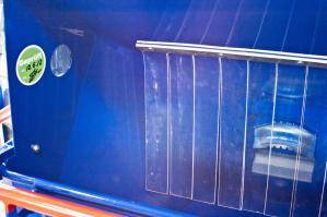 Detailaufnahme Asteinzug von BEYER-Holzhäcksler