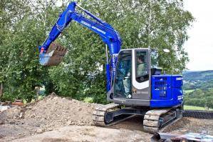 Kettenbagger Arbeit KB 850 K