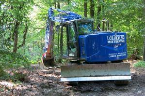 Kettenbagger Einsatz KB 1550 K