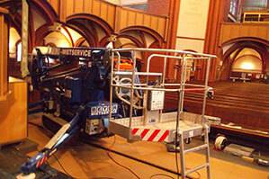 Kettenbühne Abgestützt RAB 183 GTDE