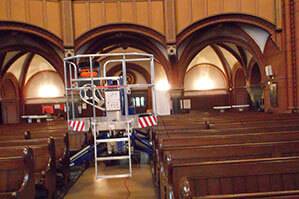 Kettenbühne Arbeitskorb RAB 183 GTDE