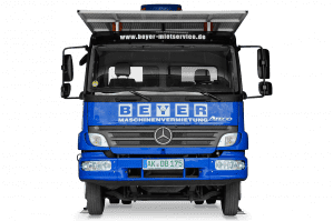 Front von LKW-Arbeitsbühne LB 170 TK