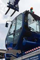 Der Teleskopstapler Merlo 40.30 MCSS mit geneigter Kabine