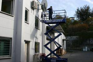 BEYER-Scherenbühne mit 8,2 m Arbeitshöhe