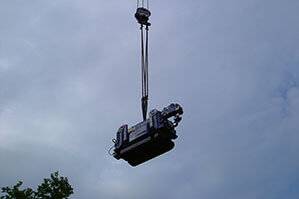 Minikran MC 55.1 an Seilwinde