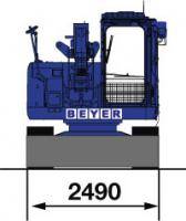 Minikran Abmessungen RC 167.6 D K