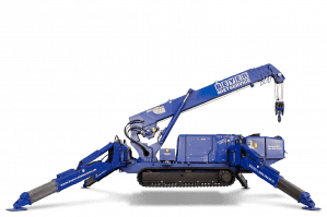 Minikran MC 127.3 von rechter Seite abgebildet