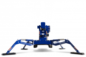 Raupenbühne mit 15 m max. seitlicher Reichweite