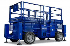 Diesel-Scherenarbeitsbühne mit 12 m Arbeitshöhe & 1.134 kg Tragkraft