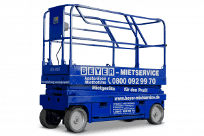 Elektro-Scherenbühne mit 8,18 m Arbeitshöhe & 350 kg Tragkraft