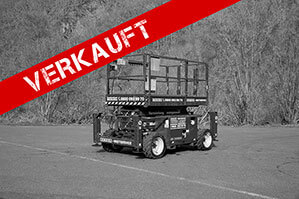 Verkaufte Skyjack Scherenbühne 6832 RT aus dem BEYER-Mietpark