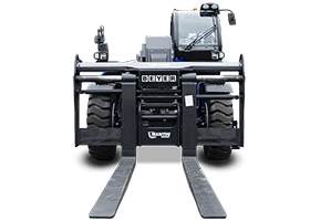 Frontansicht von BEYER Schwerlast-Teleskopstapler STS 10-160 II