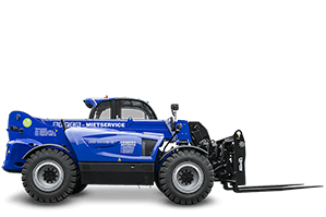 Schwerlast Teleskopstapler STS 10-160 II von rechter Seite abgebildet