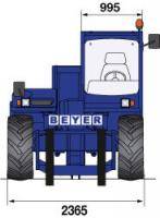 Schwerlastteleskopstapler STS 1060 II Front