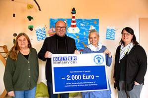 Spendenübergabe an Kinderschutzbund in Ahrweiler