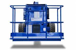 Frontalansicht Diesel-Teleskopsteiger TB 157 KD