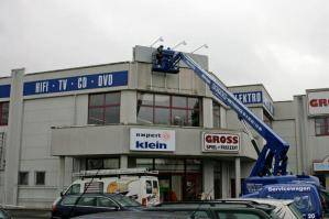 Teleskopbühne Ausgefahren TB 218 KD