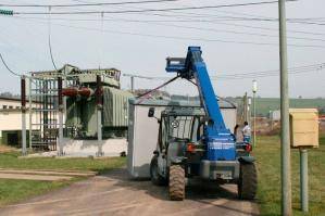 Teleskoplader TSS 625 in Aktion