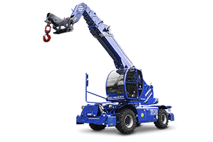 TSR 3580 mit angehobenem Teleskoparm und 8 t Lasthaken