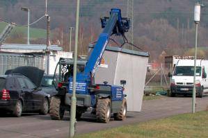 Starre Telestapler für den zügigen Lastentransport zur Miete